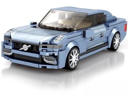 Reobrix 817 Volvo S90 bouwset | City fast champions adventure | Creator classic motor bouwpakket | Technic speelgoed ideas voor volwassenen | Icons furious speed auto geschikt voor lego | Technische bouwdoos met 387 bouwstenen — cadeau in Spellen & Speelgoed