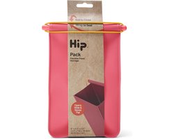 HIP Pack Medium - Herbruikbare Lunchzak - Siliconen/Polypropyleen - Roze — cadeau in Kookcadeaus