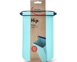 HIP Pack Medium - Herbruikbare Lunchzak - Siliconen/Polypropyleen - Blauw — cadeau in Kookcadeaus