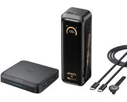 Anker Prime Power Bank Black Myth: Wukong Edition, 20,100mAh 3-Port Portable Charger with 220W, Two-Way Power, TSA-Approved, App Control + Anker-oplaadstation +Anker-oplaadstation, maximaal 150 W snelladen met 3 poorten voor Anker Prime-powerbank — cadeau in Elektronica