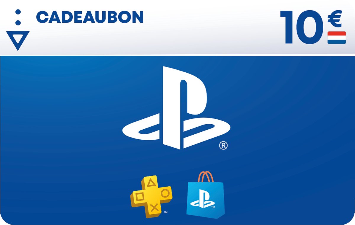 10 euro PlayStation Store tegoed - PSN Playstation Store Kaart (NL)
