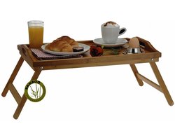 Excellent Houseware - Ontbijt Dienblad - 30 x 50 cm - Hout — cadeau in Koken & Dineren