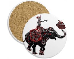 Keramische Onderzetters - Mok Houders - Dranken Beschermen - Decoratief Design - 10.2 cm - Multicolor — cadeau in Cadeau-ideeën