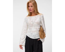 VERO MODA - VMLAYLA LS GATHERING TOP JRS Dames Top — cadeau in Cadeau-ideeën