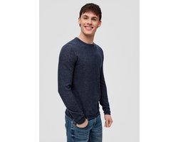 Qs Men-Pull--58W0 BLUE-Maat S — cadeau in Cadeau-ideeën