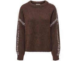 JDY - JDYZOEY LIFE L/S ON STITCH PULL KNT Dames Trui — cadeau in Cadeau-ideeën