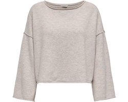 Jacqueline de Yong Trui Jdyrue Life L/s Boat Neck Pull Knt 15336780 Chateau Gray Dames Maat - XL — cadeau in Cadeau-ideeën