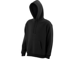 Heren Medium Pullover Hoodie, Knus Fleece Lange Mouwen Pull met Kap, Zacht en Comfortabel, Stijlvol Ontwerp met Grote Zak, Ideaal voor Koude Seizoenen, Zwart — cadeau in Cadeau-ideeën
