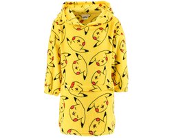 Pokémon Pika pull-on pluche fleece deken, poncho 4 jaar / 104 cm — cadeau in Spellen & Speelgoed