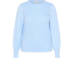 Pull LIZZY KAFFE CURVE POWDER BLUE 144214 — cadeau in Cadeau-ideeën