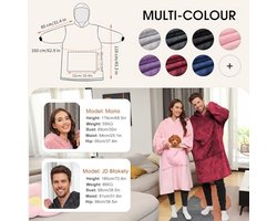 Dames Hoodie met Zakjes en Huisdier Motief - Warme Oversized Pullover voor de Winter — cadeau in Mode & Accessoires