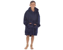 Oversized pluche fleece knuffeldeken hoodie voor volwassenen en kinderen — cadeau in Mode & Accessoires