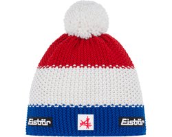 Eisbar Star Pompon MĂś SKA, Unisex, Blauw, Muts, maat: One size — cadeau in Mode & Accessoires