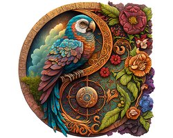 Casalora® Houten Puzzel voor Volwassenen – 3D Dierenpuzzel met Unieke Onregelmatige Vormen – Houten Legpuzzel – Creatief Denkspel en Ontspanning — cadeau in Spellen & Speelgoed