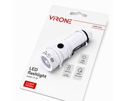 Virone Flashlight-licht-compact-portable-oplaadbaar-accu-USBC-Veilig-Donker-model LT-29-wandelen-kamperen-auto — cadeau in Sport & Outdoor