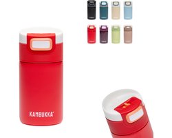 Kambukka Etna Koffie- en Thee Beker 300 ml - Thermosfles - Coral Crush — cadeau in Koken & Dineren
