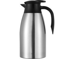 Ibenzoa® Duurzame Roestvrijstalen Thermoskan 2 Liter - Perfect voor Koffie en Thee — cadeau in Koken & Dineren
