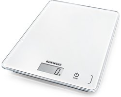 Soehnle keukenweegschaal Compact 300 - digitaal - 1 gram nauwkeurig - tot 5 kg - wit — cadeau in Kookcadeaus