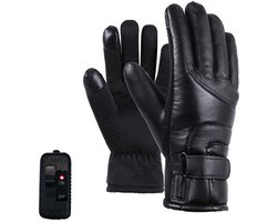 1-paar USB verwarmde handschoenen - Touchscreen handschoenen - Warme winterhandschoenen - Batterij niet inbegrepen - Plug and play - Perfect voor fietsen, wandelen, bergbeklimmen, autorijden, kamperen, vissen of buitenavonturen - Zwart — cadeau in Sport & Outdoor