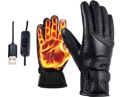 Handschoenen - Verwarmde handschoenen - Elektrische verwarmde handschoenen met drie snelheden, USB-oplaadbare verwarmde handschoenen, warme winterfiets handschoenen, motorhandschoenen, skihandschoenen, vishandschoenen - Schakeltype — cadeau in Sport & Outdoor