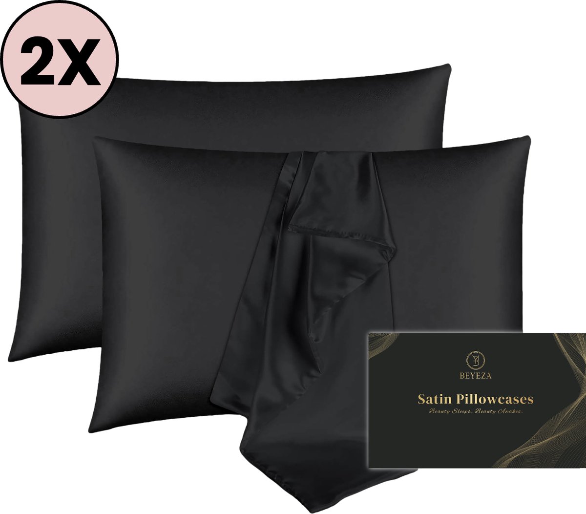 Satijnen Kussensloop