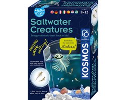 KOSMOS Saltwater Creatures - Experimenteerset - Kweek Je Eigen Pekelkreeftjes - Complete Kweekset met Aquarium, Vergrootglas en Decoratie - Ontdek Levend Waterleven - STEM Speelgoed - Vanaf 8 Jaa — cadeau in Spellen & Speelgoed