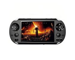 4,3 inch dual-joystick videospelconsole, 2000, geïntegreerde games, meerdere simulatoren, ondersteunt MP4/TV Out draagbare retro gameconsole voor onderweg elektronisch speelgoed — cadeau in Games, Films & Muziek