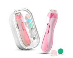 Luxegoed - Nagelvijl set - Nagel vijl set - Electrische Baby Nagel Vijl - Veilig nagels verzorgen met LED licht for baby, peuter, kinderen en volwassenen - met 6 verschillende vijlen en verstelbare snelheden — cadeau in Verzorging
