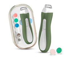 Luxegoed - Nagelvijl set - Nagel vijl set - Electrische Baby Nagel Vijl - Veilig nagels verzorgen met LED licht voor baby, peuter, kinderen en volwassenen - met 6 verschillende vijlen en verstelbare snelheden — cadeau in Verzorging