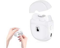 Elektrische Nagelknipper - Electric Anti-Splash Nail Clippers - Elektrische Nail Clipper Met Hulpverlichting - Automatisch Knippen Van Nagels - Baby Nagels - Professionele Elektrische Nagelknipper - Elektrische Nagelvijl Voor Alle Leeftijden — cadeau in Cadeau-ideeën