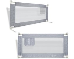 NAIZY Babybedhekje voor Kinderen Verticaal Optilbaar en met één Hand te Bedienen ter Bescherming Tegen Vallen voor Baby's en Kinderen, 150 cm — cadeau in Cadeau-ideeën