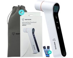 BabySure® IRT1603 – Thermometer - Oorthermometer - Koortsthermometer - Infrarood - Voor Volwassenen, Kinderen en Baby's — cadeau in Cadeau-ideeën