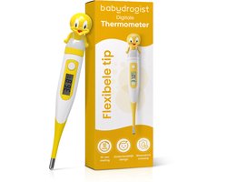 Babydrogist digitale Baby Thermometer met flexibele tip - Rectaal, oksel & oraal - Eend — cadeau in Cadeau-ideeën