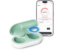 Momcozy Baby Thermometer met App – Slimme Koortsthermometer voor Baby's – Real-Time Temperatuurmonitoring – Draadloos — cadeau in Cadeau-ideeën
