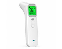 Mecura Oorthermometer Kinderen & Volwassenen - Koortsthermometer Oor & Voorhoofd - Digitale Infrarood Baby Thermometer - Temperatuurmeter Lichaam - Meet in 1 Seconde - Koortswaarschuwing in Kleur - Stille Modus - Geheugen 40 Metingen — cadeau in Cadeau-ideeën