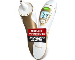 iProvèn Pro Serie | Oorthermometer met contactloze voorhoofdfunctie | Nauwkeurige metingen voor volwassenen, kinderen en baby’s | Premium digitale thermometer voor alle leeftijden — cadeau in Cadeau-ideeën