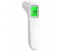 Thermometer - Infrarood - Digitale Koortsthermometer - Voorhoofdthermometer - Contactloos - Lichaamstemperatuur - Oppervlaktethermometer - Baby Thermometer - Kinderen & Volwassenen - Koorts Meten - Thermometer Lichaam — cadeau in Cadeau-ideeën