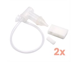 TensCare - Bundel 2x Neuszuiger | Neuszuiger baby | Neus Reiniger Baby- Neuszuiger | Voor verstopte neus — cadeau in Cadeau-ideeën