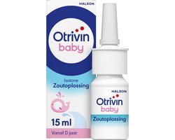 Otrivin Baby Zoutoplossing Neusspray bij een verstopte neus 15 ml — cadeau in Cadeau-ideeën