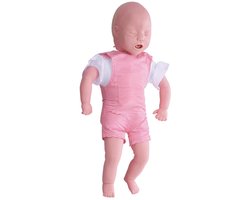 Baby Reanimatiepop - Oefenpop Baby - EHBO Training - Realistisch Model - 56 cm - Huidkleurig — cadeau in Cadeau-ideeën