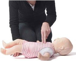 Eerstehulpmodel Baby - Reanimatiepop Baby - EHBO Training - Simuleert Luchtweg - 55 cm - Multicolor — cadeau in Cadeau-ideeën