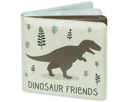 A Little Lovely Company - Badboek voor kinderen, onze dinosauriërs vrienden - Groen — cadeau in Spellen & Speelgoed