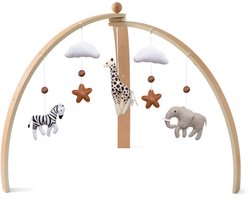 Wavy Dreams - Baby Gym Safari Friends Inklapbaar - Hout & Vilt - Vanaf 0 jaar — cadeau in Spellen & Speelgoed