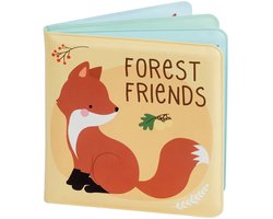 A Little Lovely Company - Badboek voor kinderen, bosvrienden - Veelkleurig — cadeau in Spellen & Speelgoed
