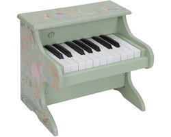 Little Dutch Houten piano - Groen FSC - Safari Friends — cadeau in Spellen & Speelgoed