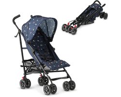 Mooiys Paraplu Buggy Inklapbaar - Kinderbuggy Compact - Blauw — cadeau in Cadeau-ideeën