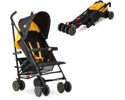 Jinbei Paraplu Buggy - Verstelbare Buggy - Tot 15 kg - Grijs/Geel — cadeau in Cadeau-ideeën