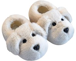 Winter pantoffels - Dieren slofjes - Warmte voor peuters - Zachte fleece voering - 25 x 15 x 3 cm — cadeau in Spellen & Speelgoed