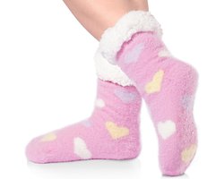 Dames Warme Fluffy Huissokken met Antislip voor Winter binnen — cadeau in Cadeau-ideeën