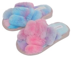Warme Pluche Pantoffels voor Dames met Open Teen - Comfortabele Instap Slippers voor de Winter — cadeau in Mode & Accessoires